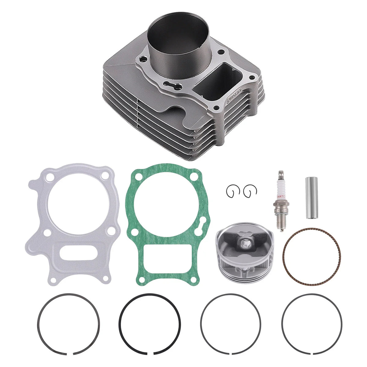 74mm Big Bore Cylinder Piston Top End Kit for Honda TRX 250EX 250X Recon 250 (2001–2009)