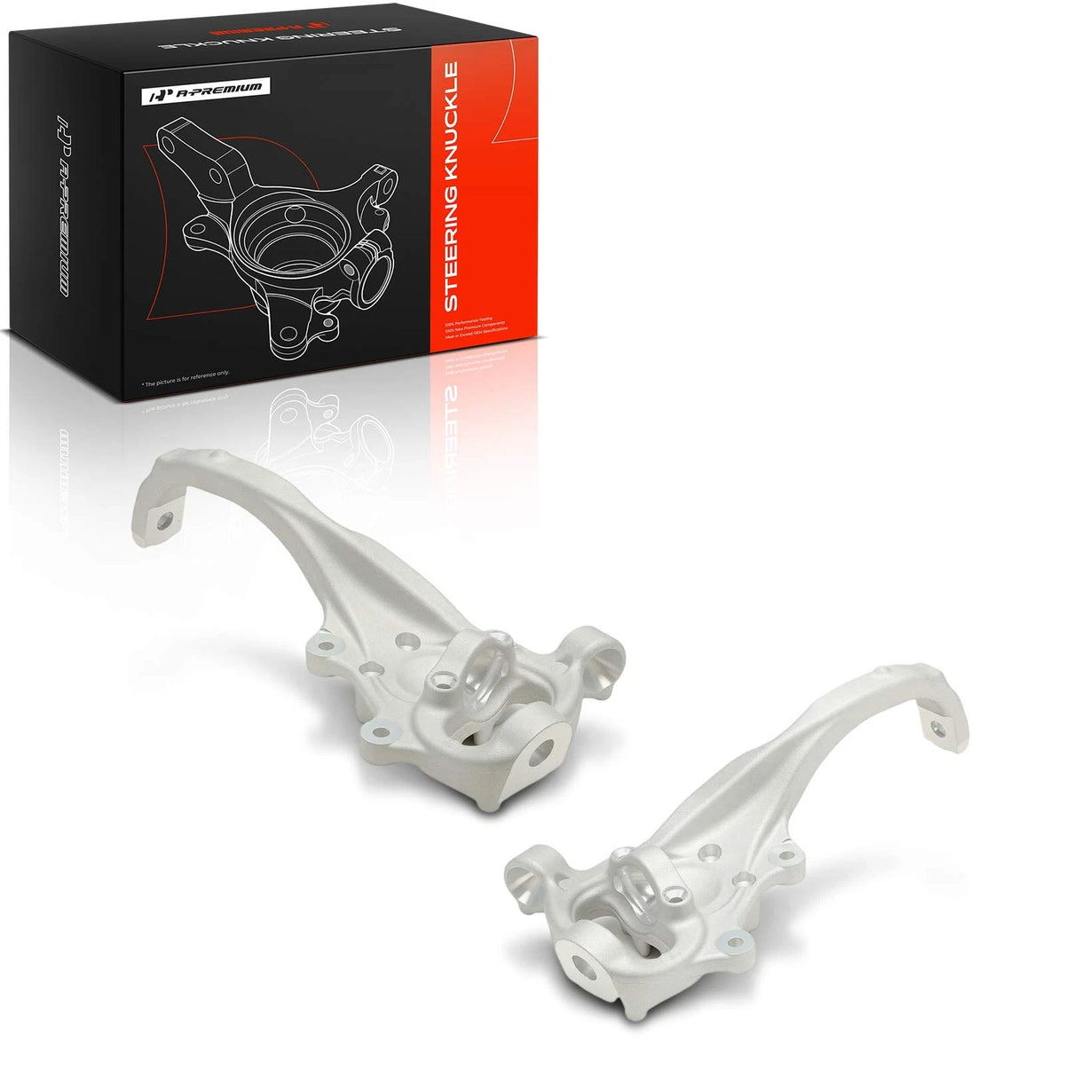 2X Front Steering Knuckle for Mercedes-Benz CLS450 E300 E350 E400 (2017–2023)