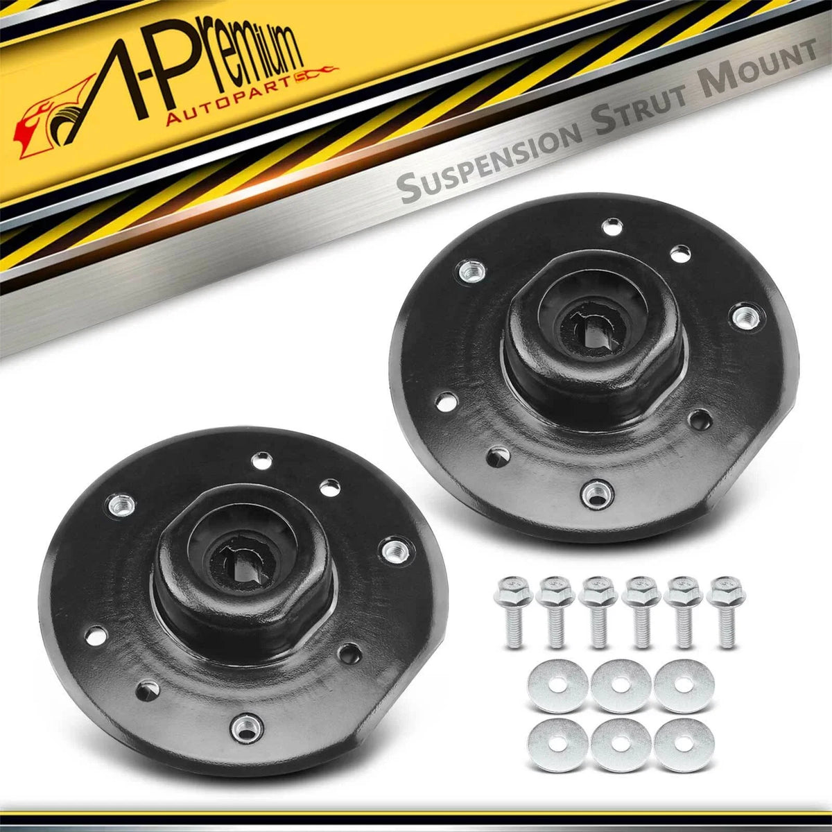2X Front Suspension Strut Mount for Chevrolet Equinox Pontiac Torrent (2005–2009)