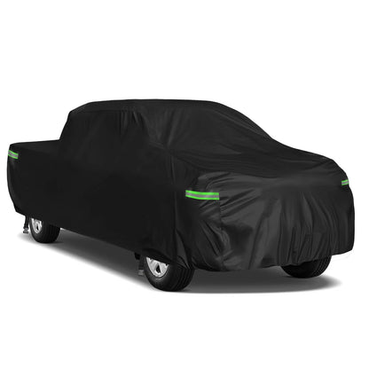 Car Cover for GMC Sierra (X-Large, Waterproof, All Weather, Zipper)