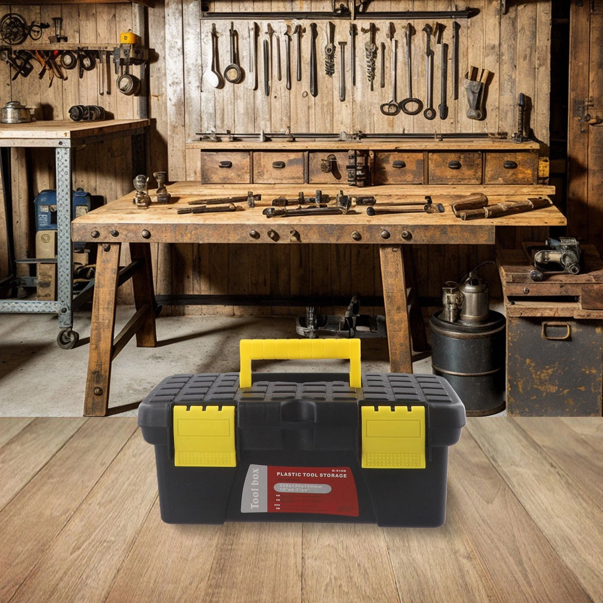10 Inch Tool Storage Box for Electric Drill and Agricultural Accessories