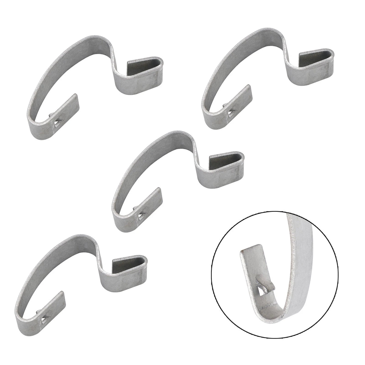 4X Air Box Lid Clip Set U005-A001 for Yamaha YFM660 Grizzly 660 Raptor 700