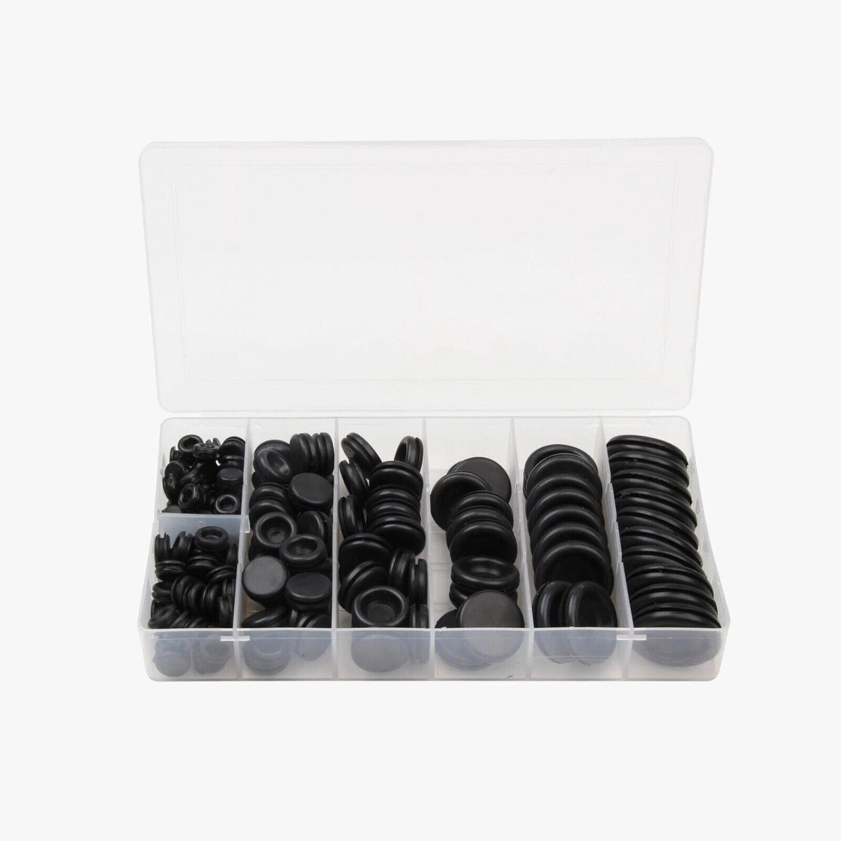 170PCS Rubber Grommet Assortment Kit for Electrical Wiring