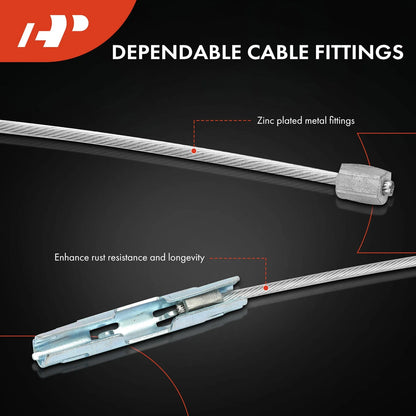 Intermediate Parking Brake Cable for Dodge Ram 1500 2500 3500