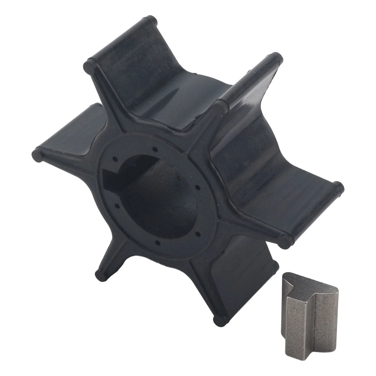 Water Pump Impeller for Nissan Tohatsu BFTW60A BT60A (W/Key, HZV5-19210-003)