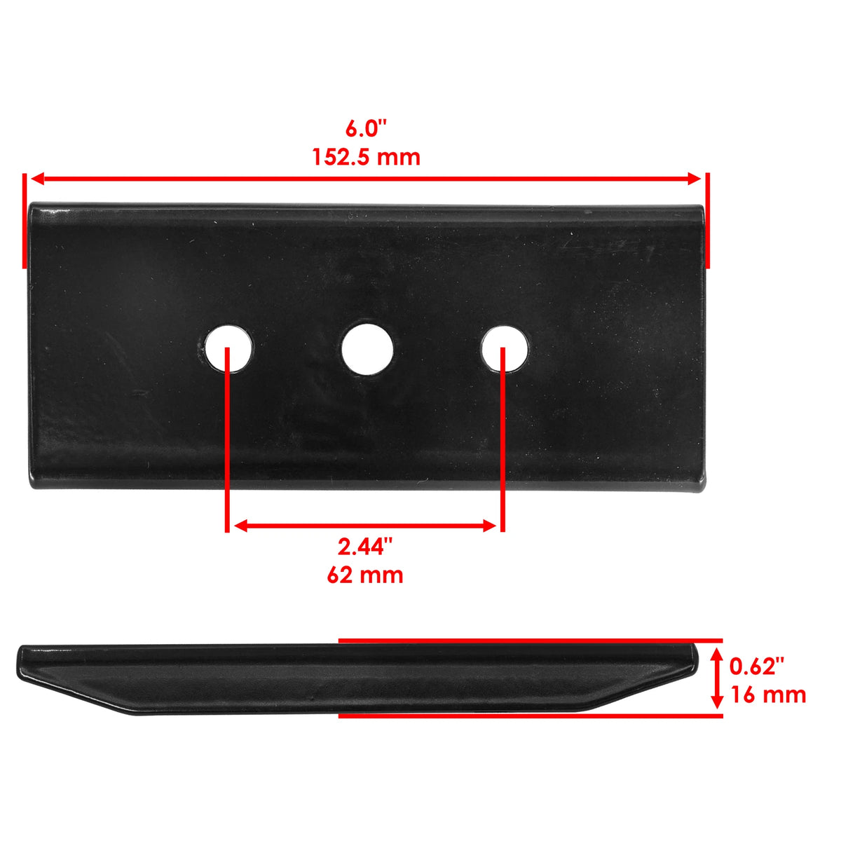 42" Deck Blade Stiffener with Bolt for Toro Z420 Z4200 Z4220 (MX1482+BL2902)
