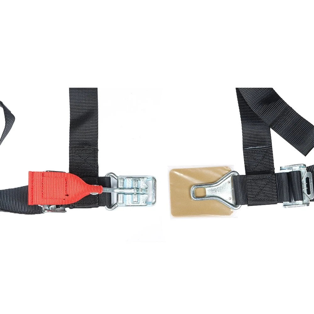 4-Point Black Harness Belt Seatbelt for Polaris ATV UTV
