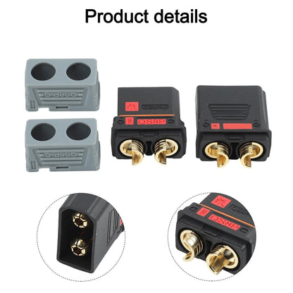 QS8P L Model Connector with Dust Cover for Battery and Energy Storage