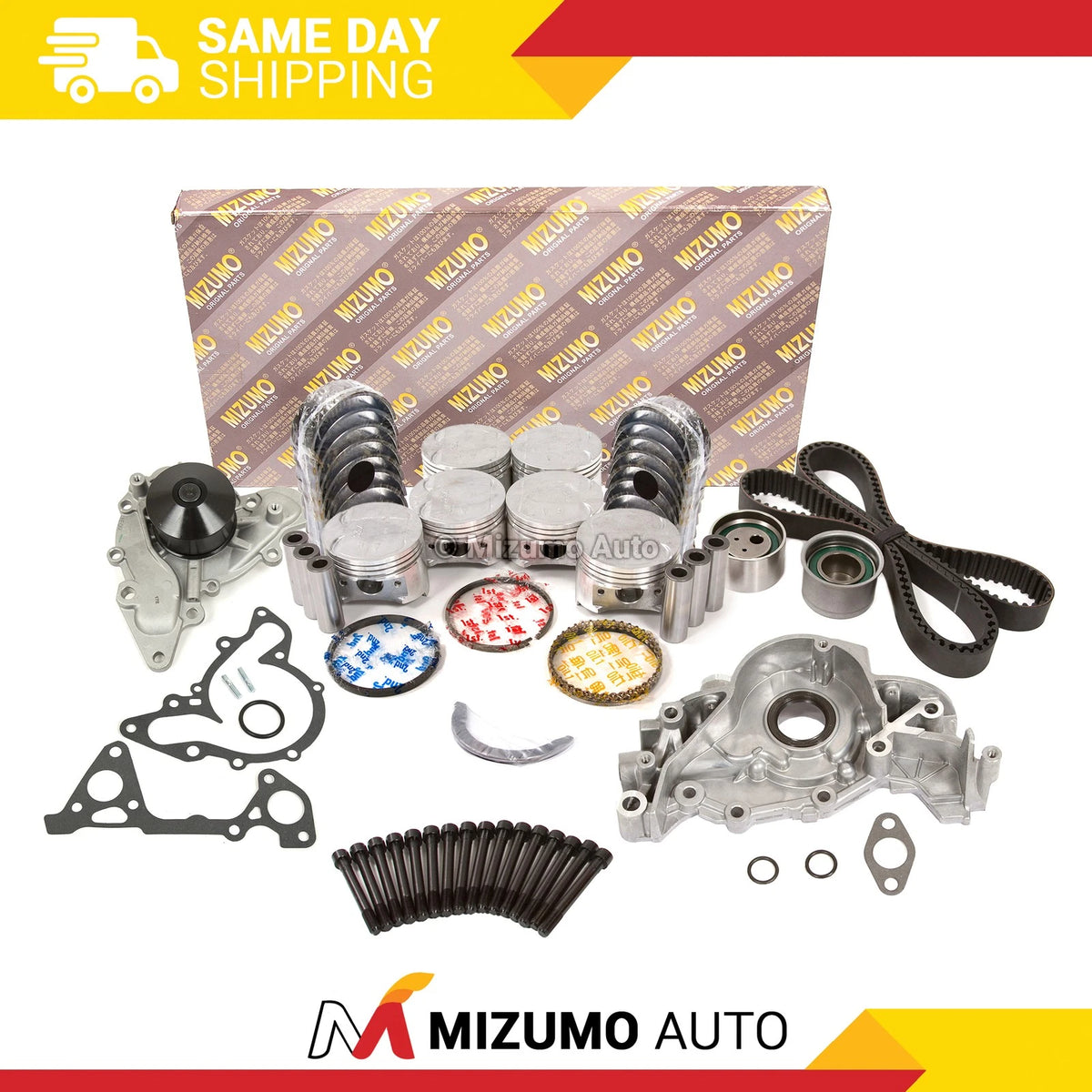 Overhaul Engine Rebuild Kit for Dodge Stratus 1995–2000 (2.5L SOHC) MA-4216981683, HS9037PT, HS9158PT, CS9037, ES72859
