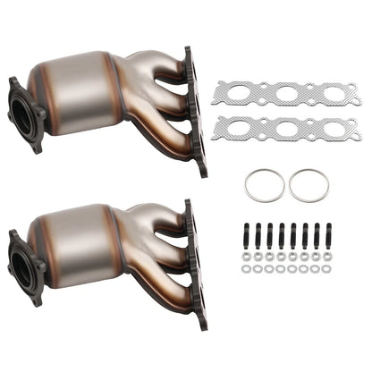 2X Catalytic Converter for Volvo S80/V70/XC60/XC70 3.2L (2007–2010) EPA OBD-II