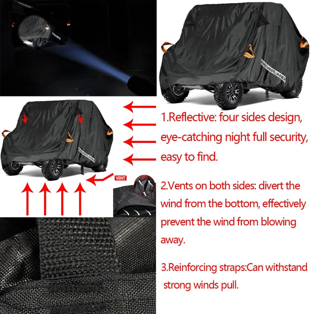 Heavy Duty UTV Cover for Can-Am Defender Max Lone Star (2016–2023)