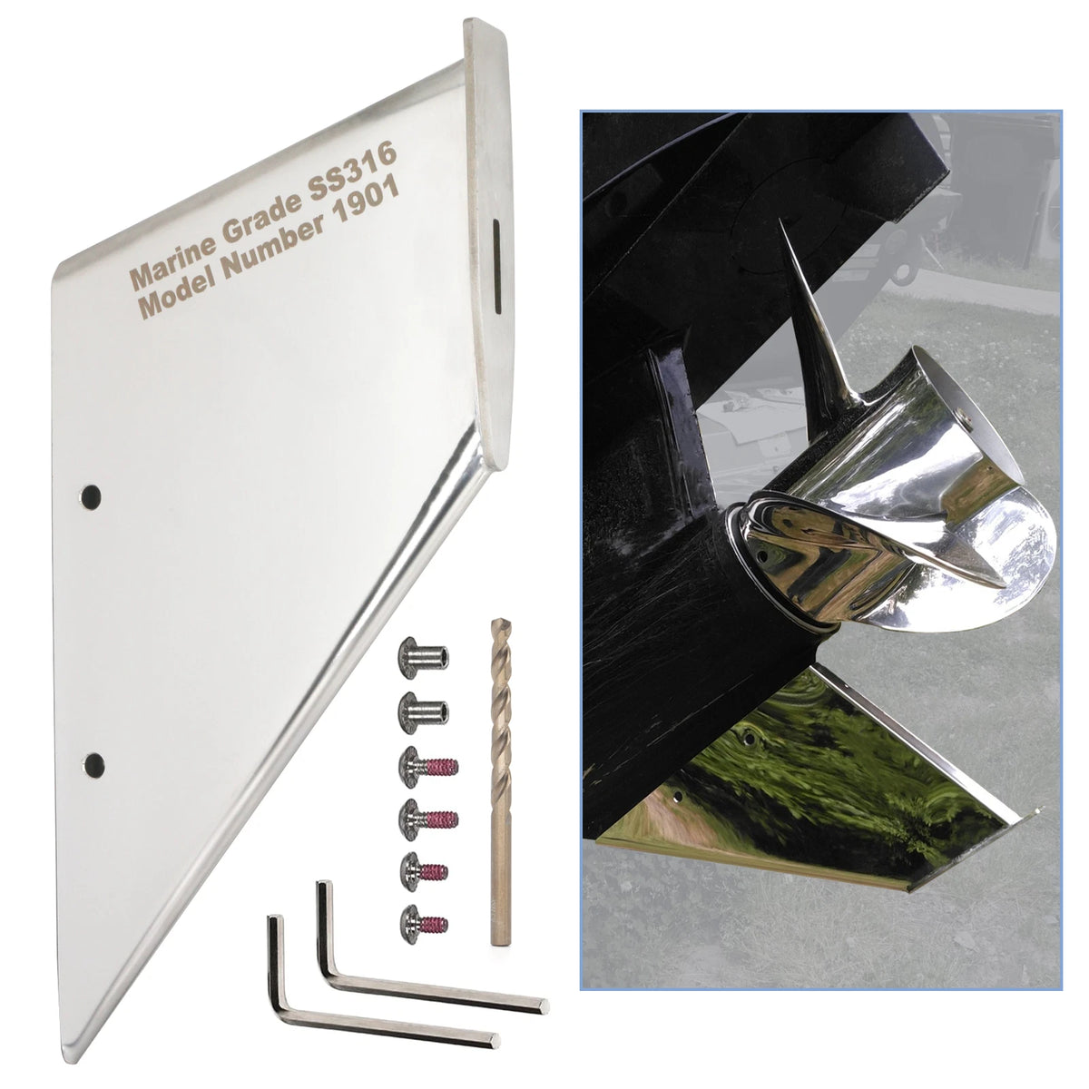 Skeg Guard Protector for Mercury Mercruiser Alpha 1 Gen 2 (27031)