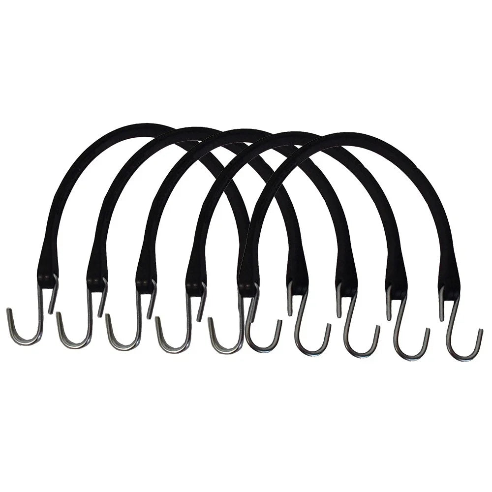 Set of 5 Rubber Tarp Straps for HD 15" (Fits )