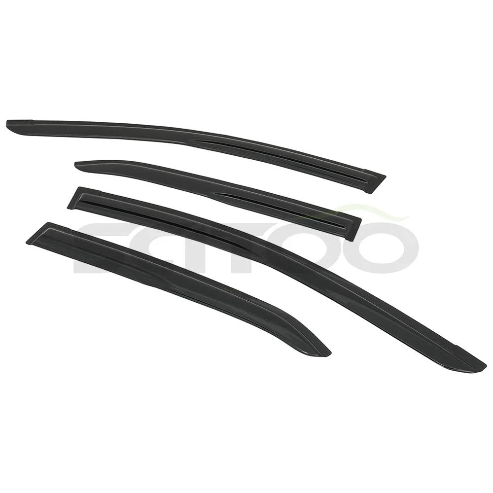Set of 4 Window Visor Shade Vent Rain Guards for Toyota Corolla (2014–2019)
