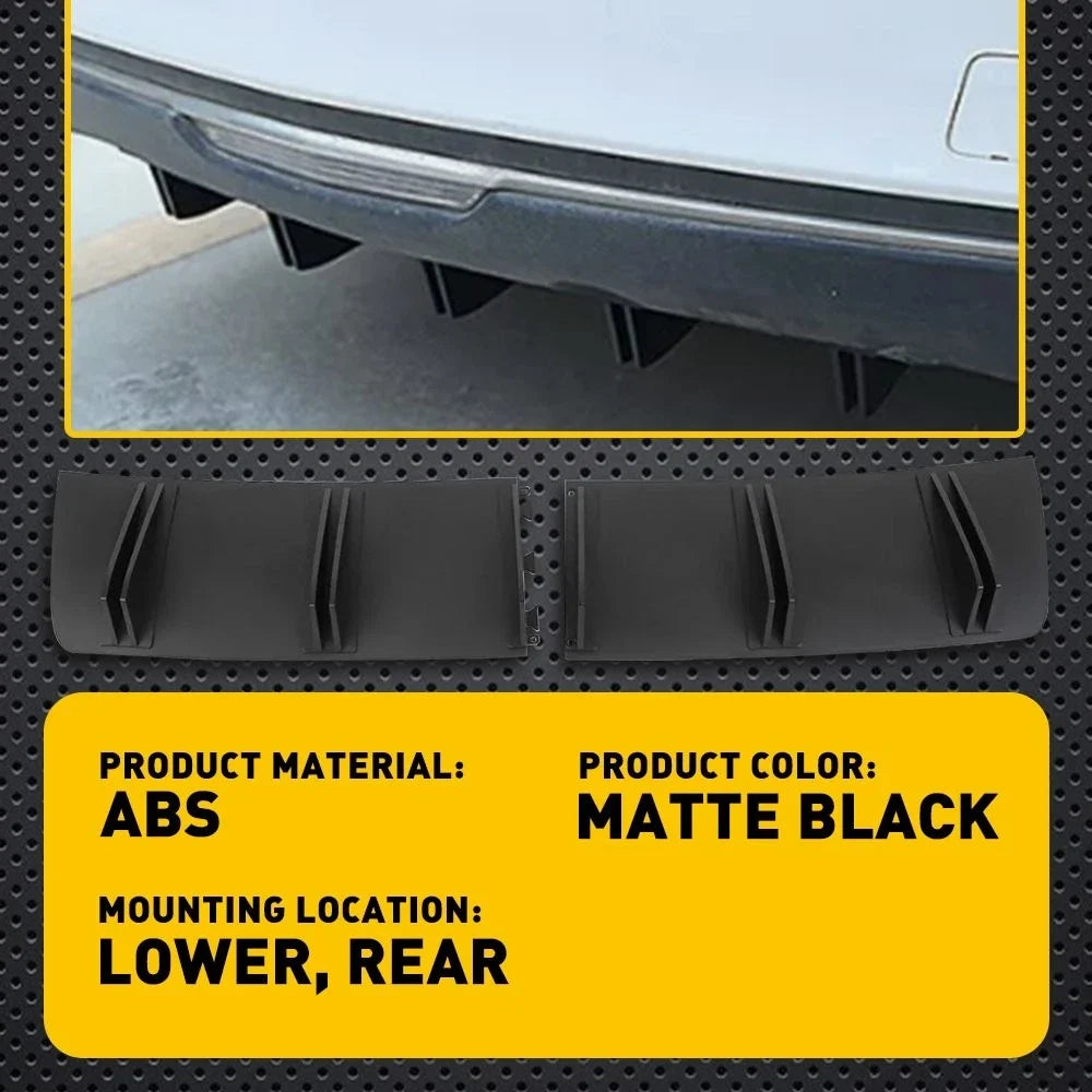 Rear Diffuser Fins for Cadillac CTS XTS ATS CT4 CT5 (2014–2023)