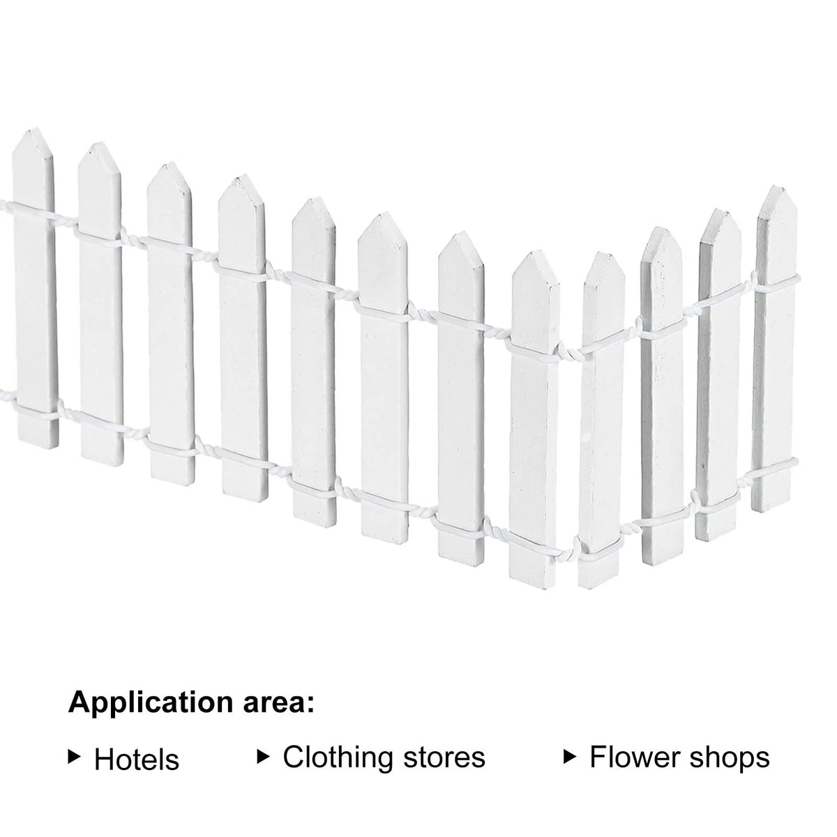 Miniature Garden Fence for Decorative Picket (35 Inch Long)