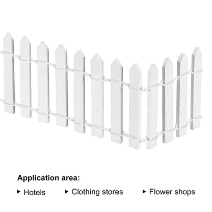 Miniature Garden Fence for Decorative Picket (35 Inch Long)