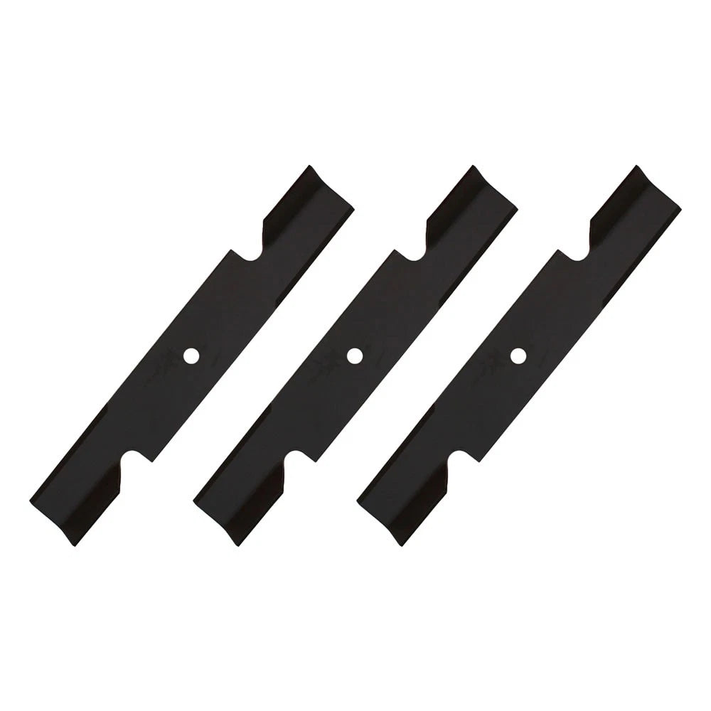 Set of 3 High Lift Mower Blades for Scag Tiger, Cub Turf Tiger, Wildcat