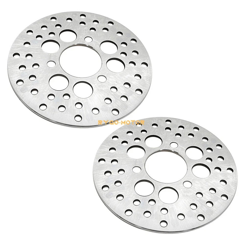 2x Front Brake Discs Rotor for Kawasaki Lakota 300 (1995–2003) KEF300A KEF300B