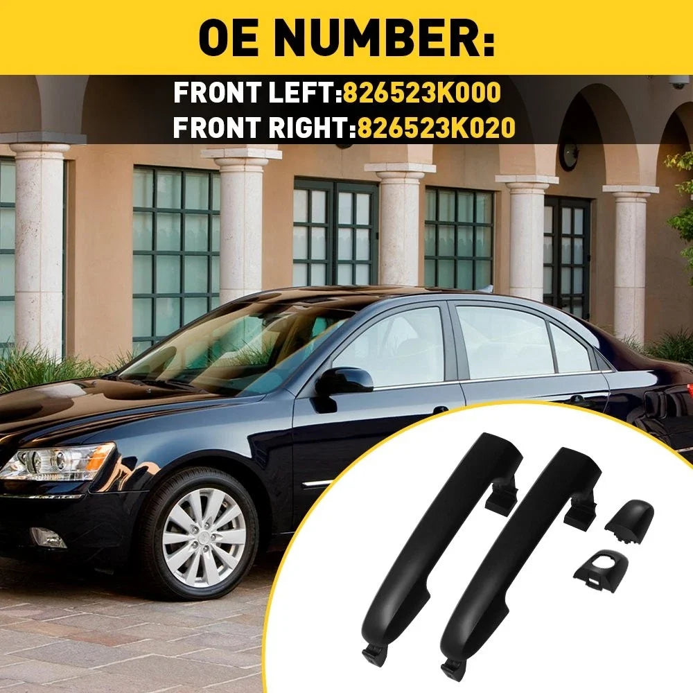 Exterior Door Handle Pair for Hyundai Sonata (2006–2010)