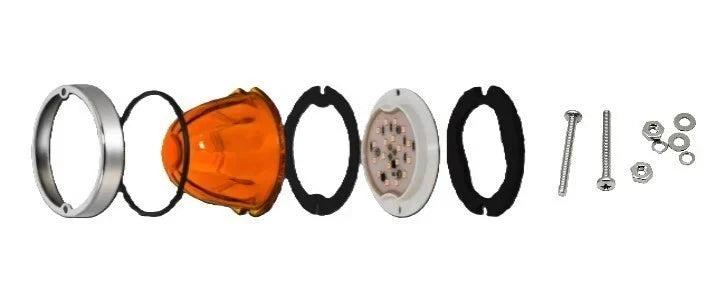 Clear Glass Watermelon Marker Clearance Kit with 18 LEDs for (81864)