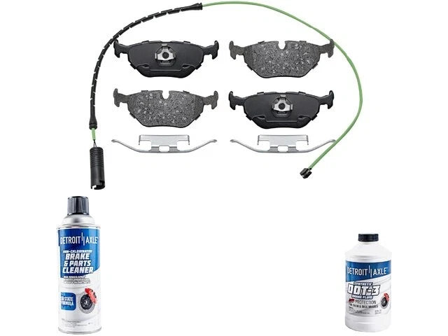 Set of 4 Brake Pads for BMW 740iL (1993–1994) 51896XWJC