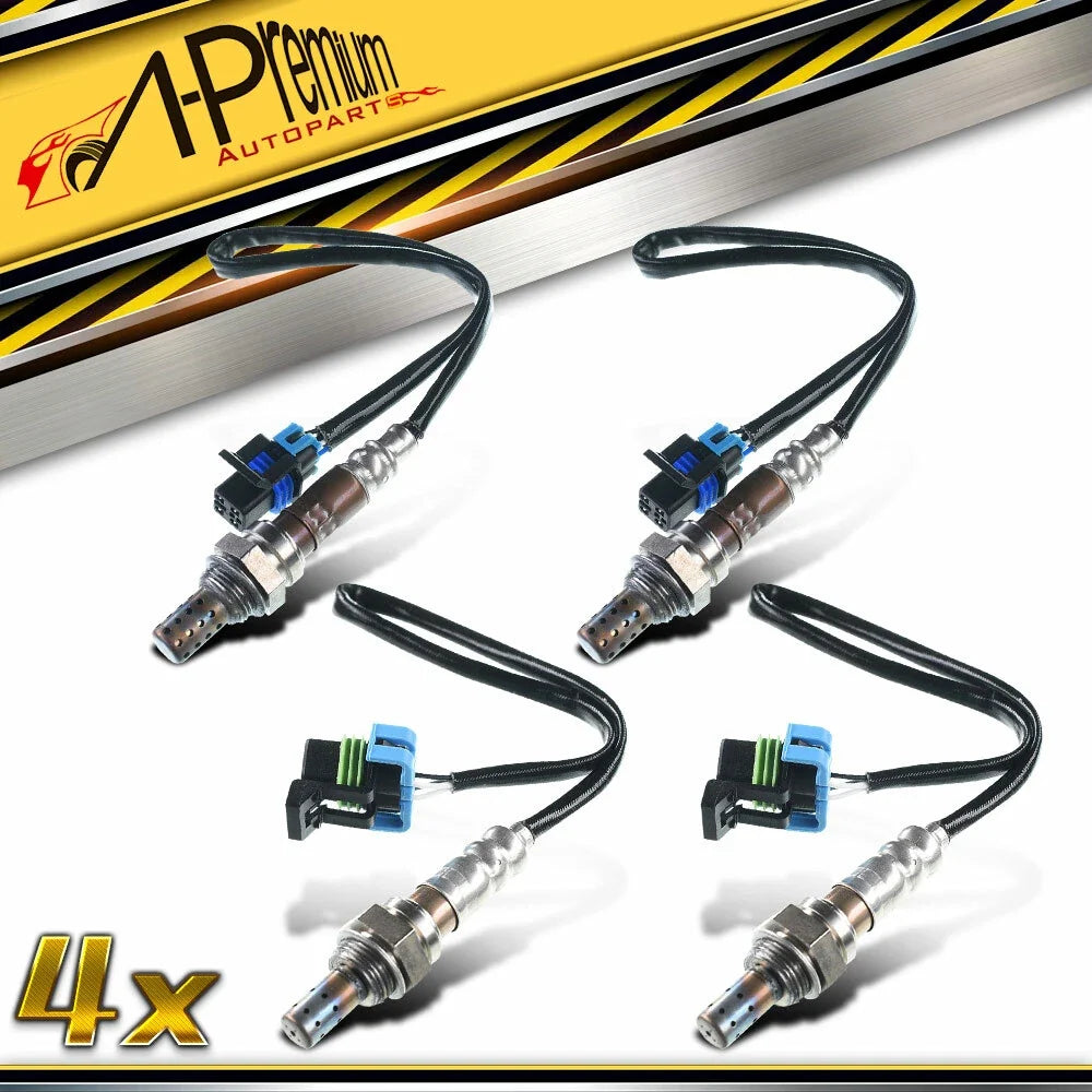 Set of 4 O2 Oxygen Sensors for Chevrolet Colorado GMC