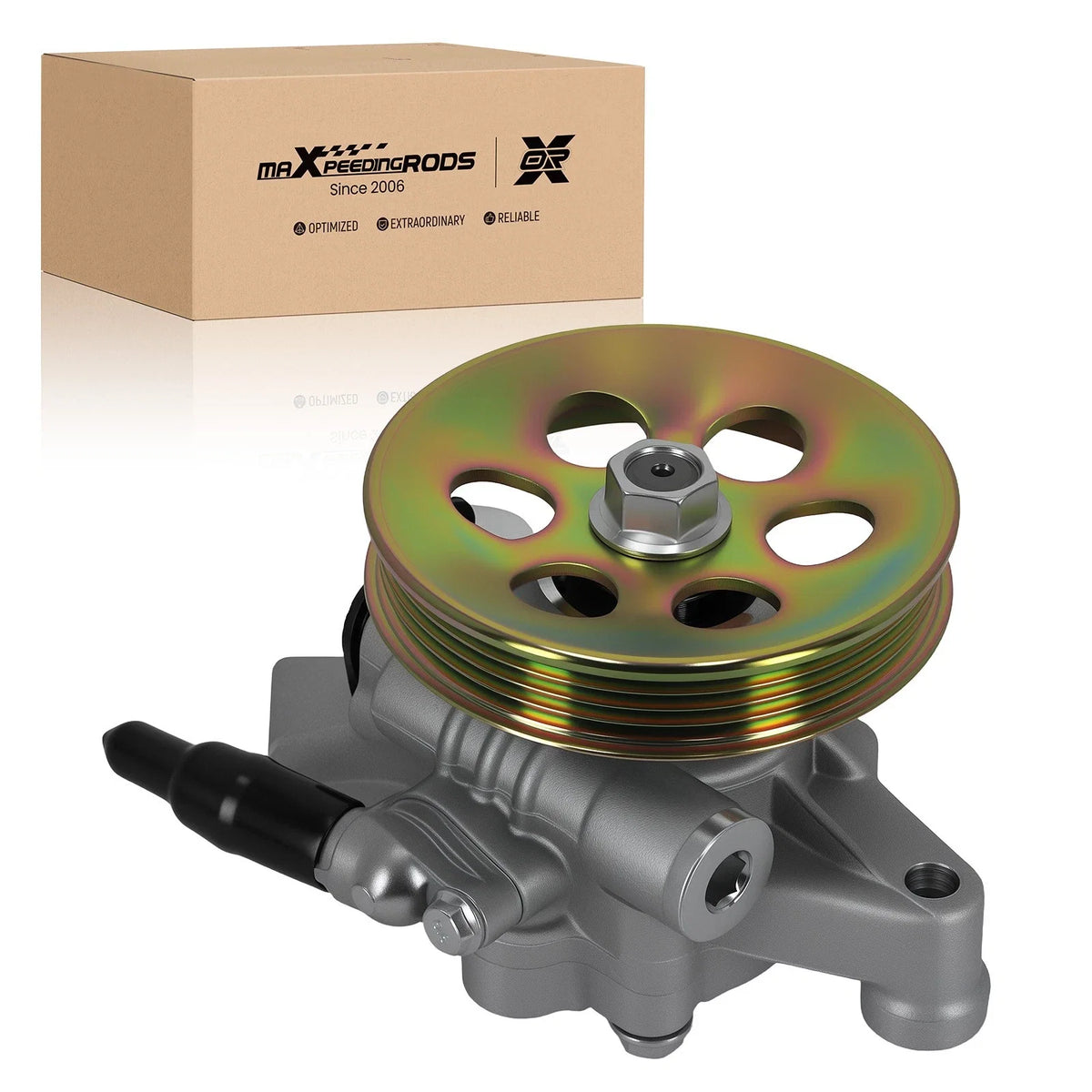 Power Steering Pump w/ Pulley for Honda Civic L4 1.6L (1996–2001) 21-5066