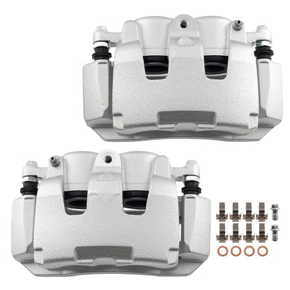 Set of 2 Front Left & Right Disc Brake Calipers for Mitsubishi Raider (2006–2009) 18B5009