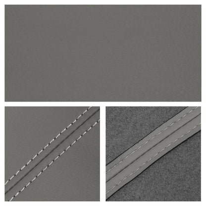 Pair Front Door Panels Armrest Covers Gray for Honda Civic Sedan (2006–2011)