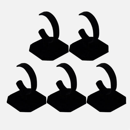 5Pcs Bracelet Display Rack Holder for Jewelry Show Case - Black