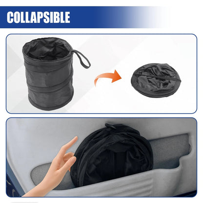 Collapsible Car Trash Can for Universal Fit (Portable Waterproof Auto Waste Bin)