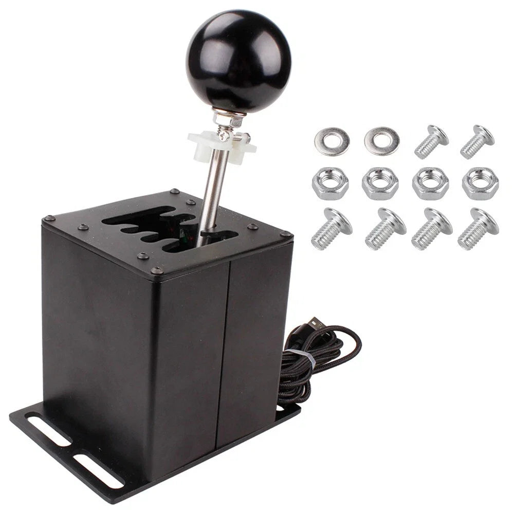 H-Shifter USB Gearshift + L Shifter Mount Bracket for Logitech G29/G25/G920