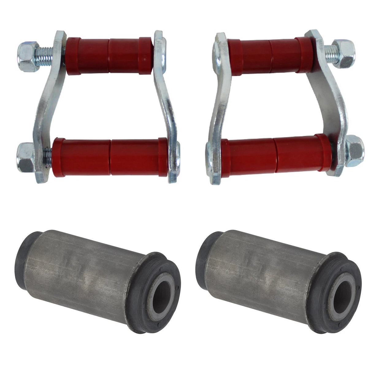 Rear Leaf Spring Shackle & Forward Bushings for Chevy Belair 1956-1957 JMS101136
