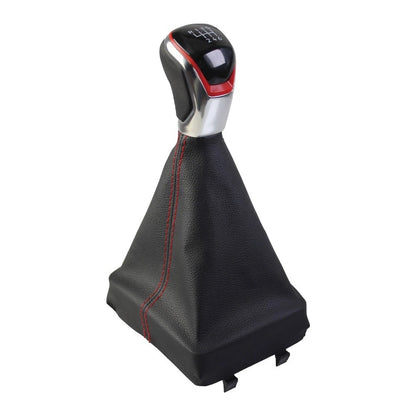 Shift Knob Assembly with Cover for Polo 9N (2002–2009) 5 & 6 Speed