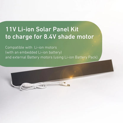 Solar Panel Charger for Motorized Blinds (11V 3.5W) - Black