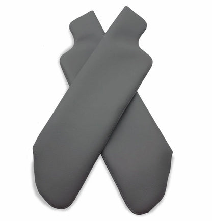 Sunvisors Cover Skin for Ford F150 (1997–1999) Gray PVC Leather