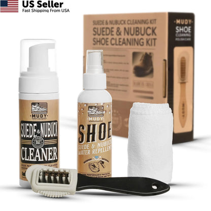 Suede Shoe Cleaner for Nubuck and Water Repellent (Transparent)