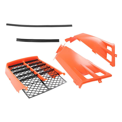 Orange Plastic Gas Tank Side Covers for Yamaha Banshee 350 (1987–2006) 2GU-2171L-00-00