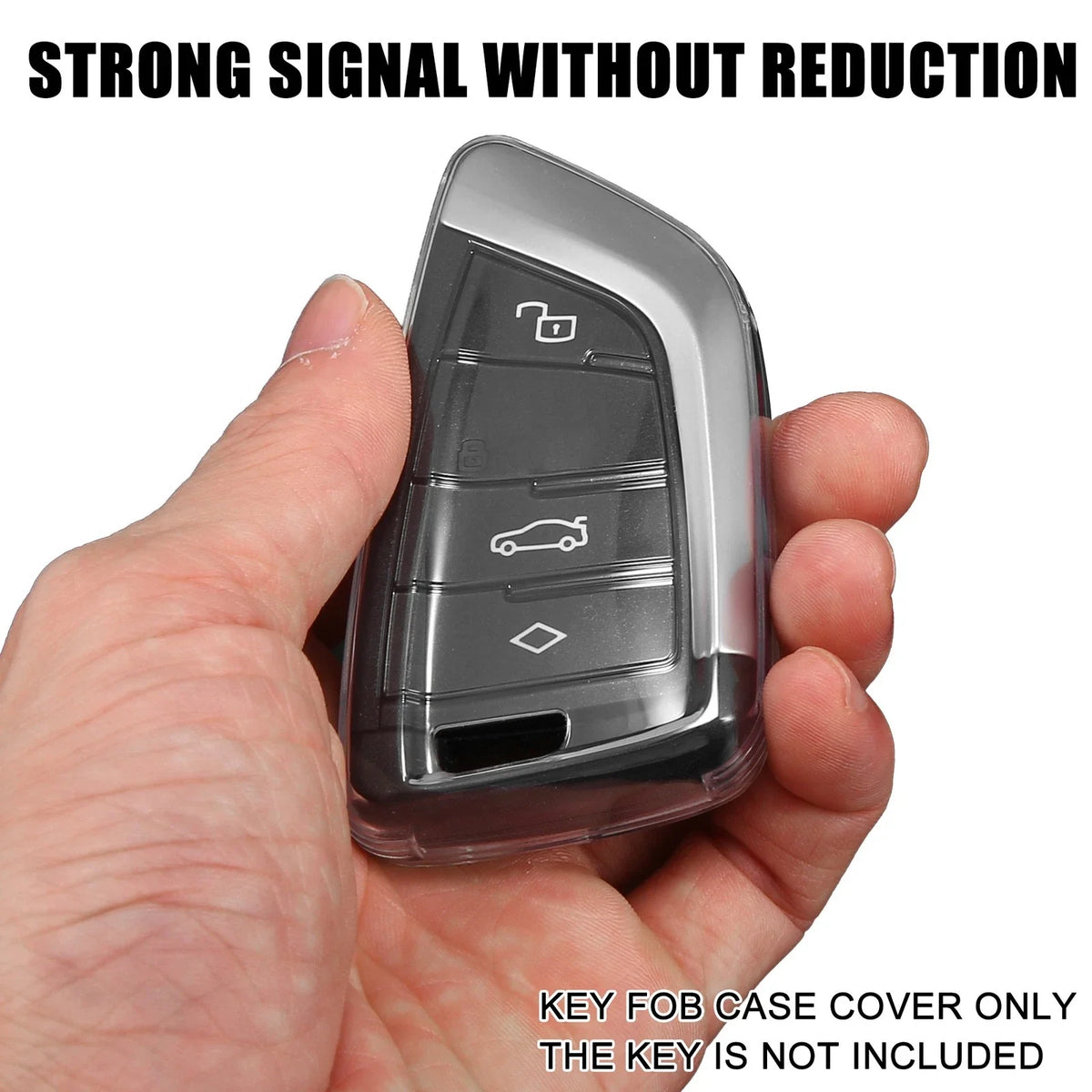 TPU Key Fob Remote Control Cover for BMW 1 2 3 5 6 X1 X2 X3 Series