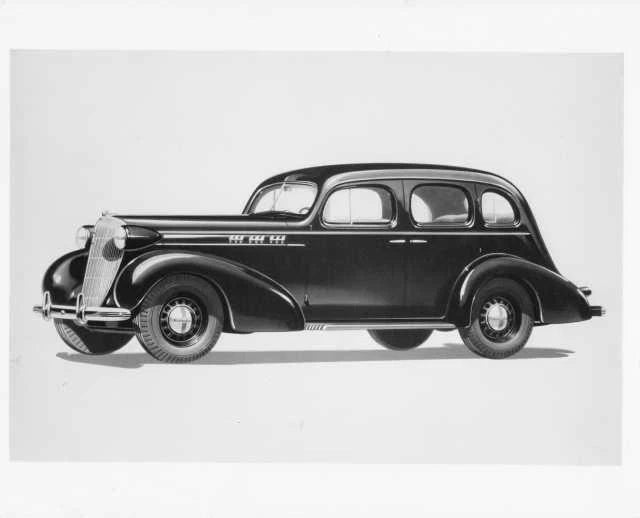 Press Photo for 1936 Oldsmobile Six 4-Door Touring Sedan