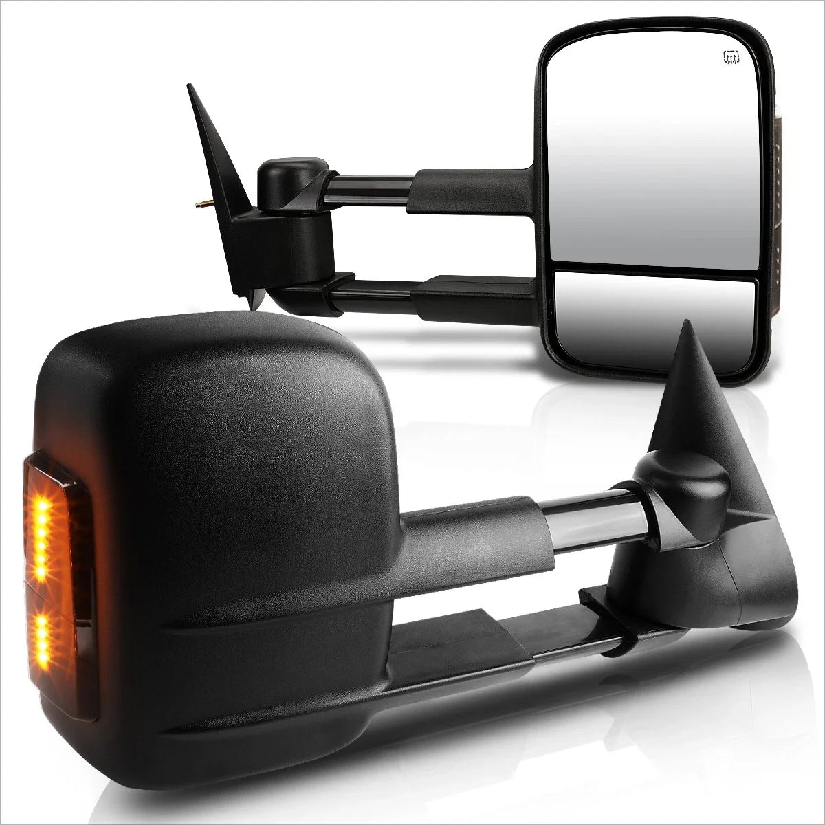 Power Heated Towing Mirror for Silverado/Sierra (1999–2002) - Smoked LED