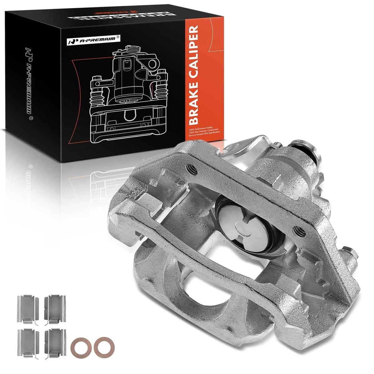 Rear Right Brake Caliper w/Bracket for Ford Explorer Flex Taurus (2011–2019) AE9Z-2552-A, AE9Z-2552-B, DG1Z-2552-C