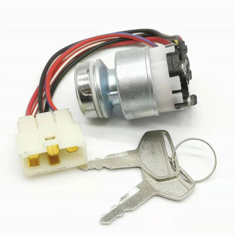 Starter Switch Assembly with Keys for Kioti CK DK DS RX Tractors (T4520-75176)