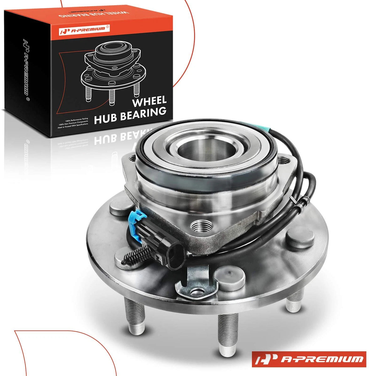 Front Wheel Hub & Bearing Assembly for Chevrolet Astro GMC Safari AWD (515091)
