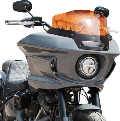 Klock Werks 6" Kolor Flare Sport Windshield for FXLRST (2023) - Orange KWW-02-0623