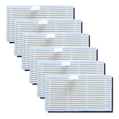 6X Replacement Filters for MONSGA MS1 MAX Robot Vacuum Cleaner