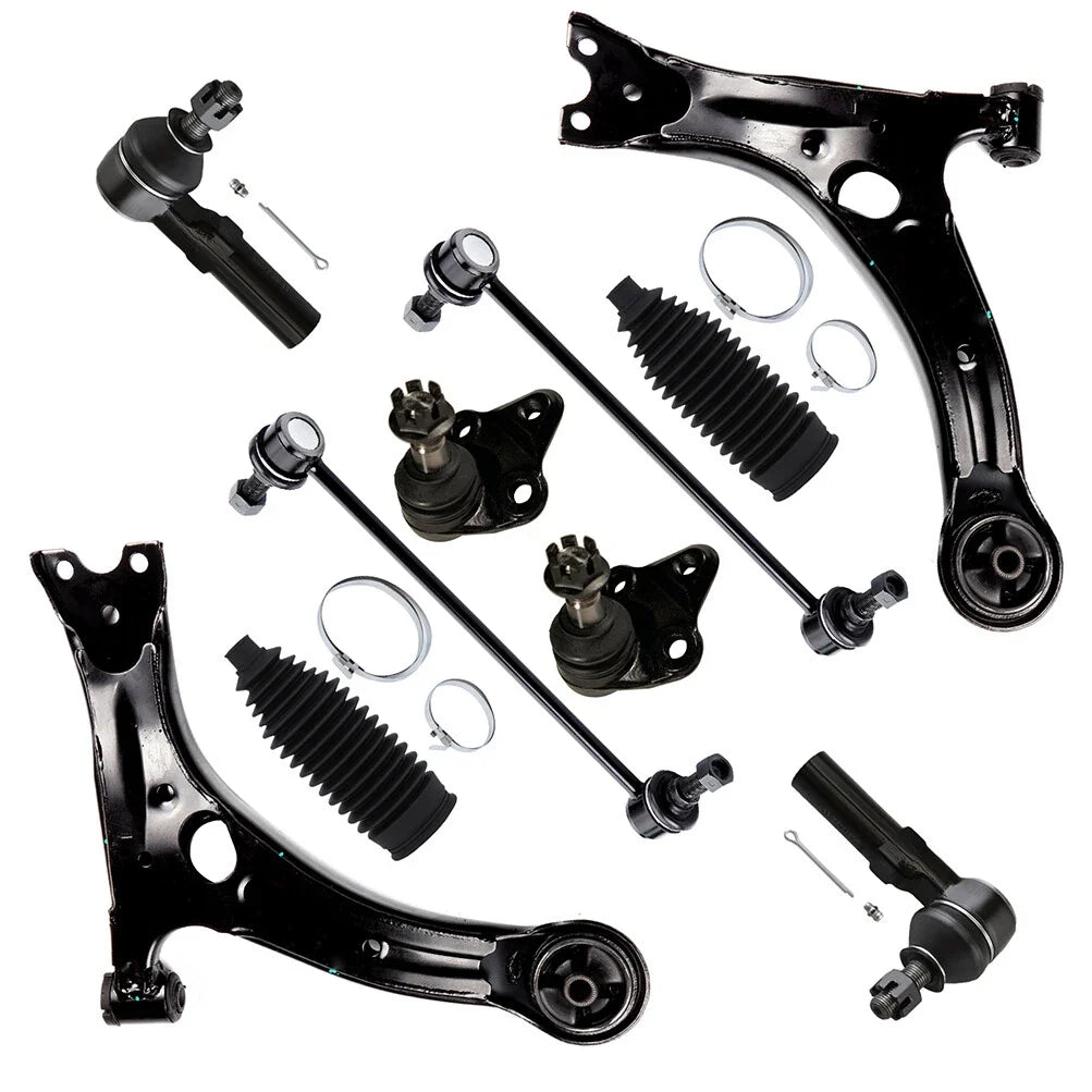 10x Front Lower Control Arm Tie Rod End for Toyota Corolla (2009–2013)