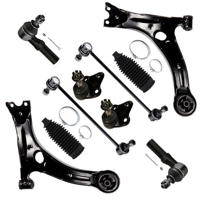 10x Front Lower Control Arm Tie Rod End for Toyota Corolla (2009–2013)