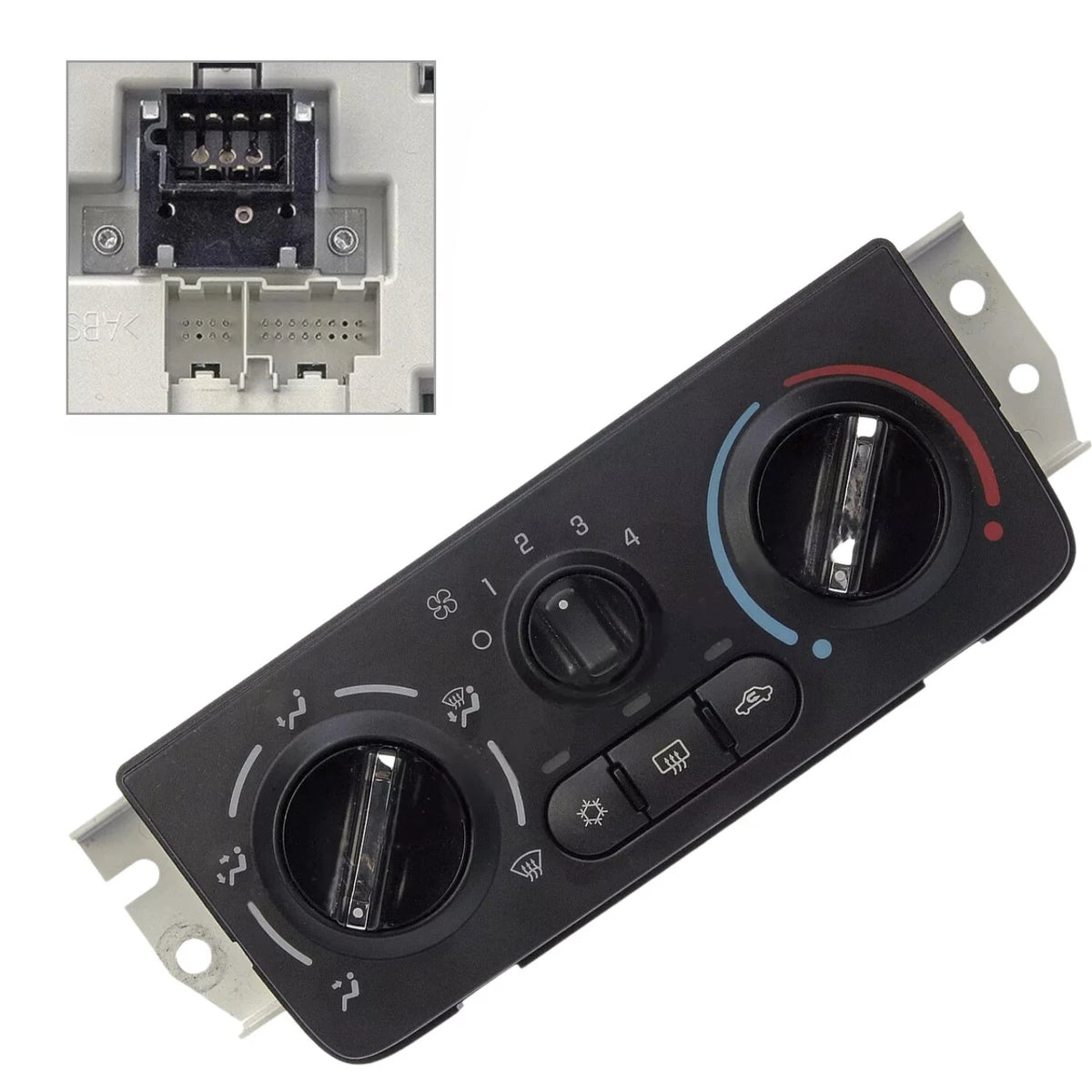 A/C Climate Control Module Panel for Chevrolet Pontiac (599-141)